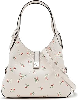 Deco Vibrant Buds Crossbody Tote Bag