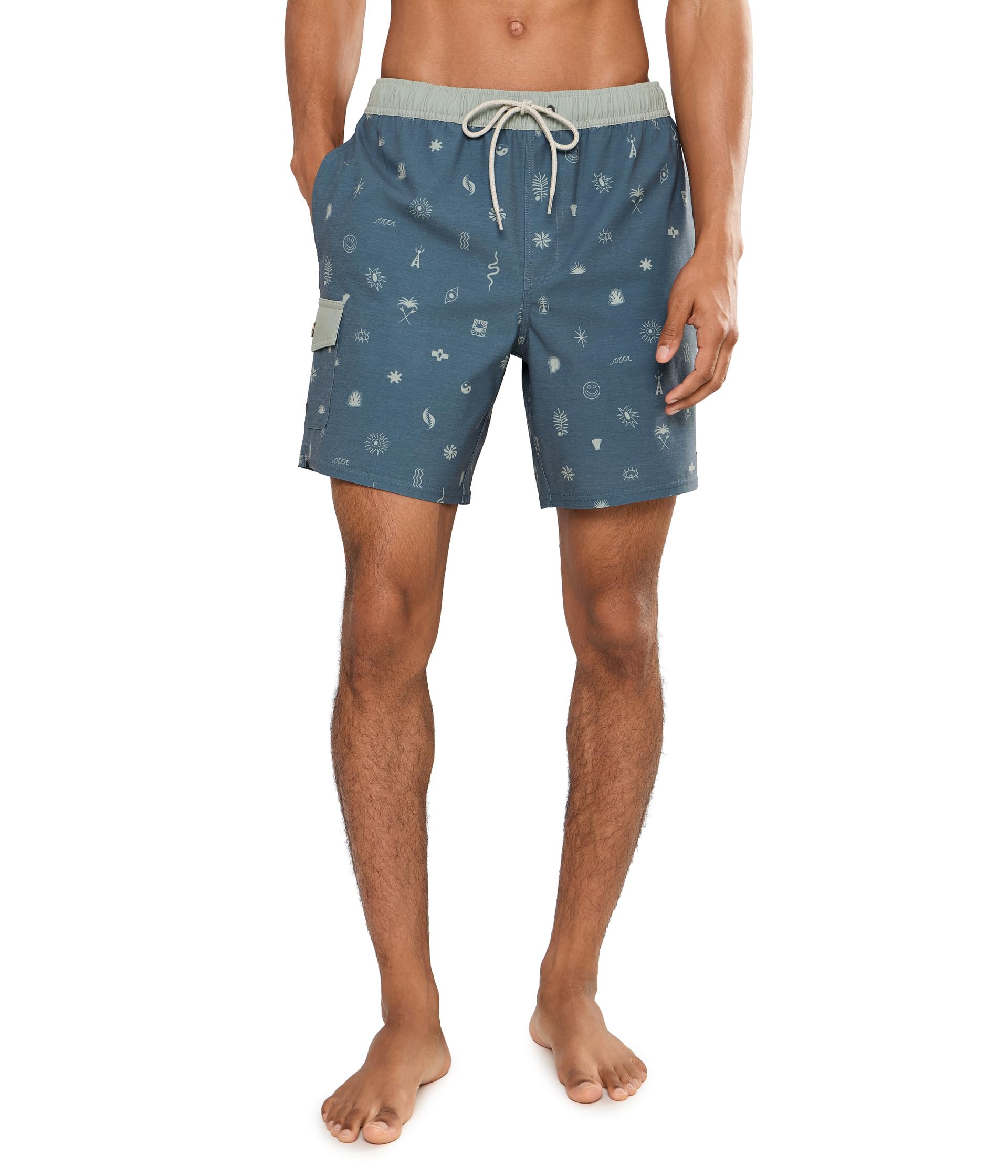 17" Hermosa Retro EW Trunks