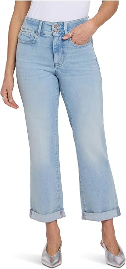 Джинсы NYDJ Petite Bailey Straight Crop Re-New