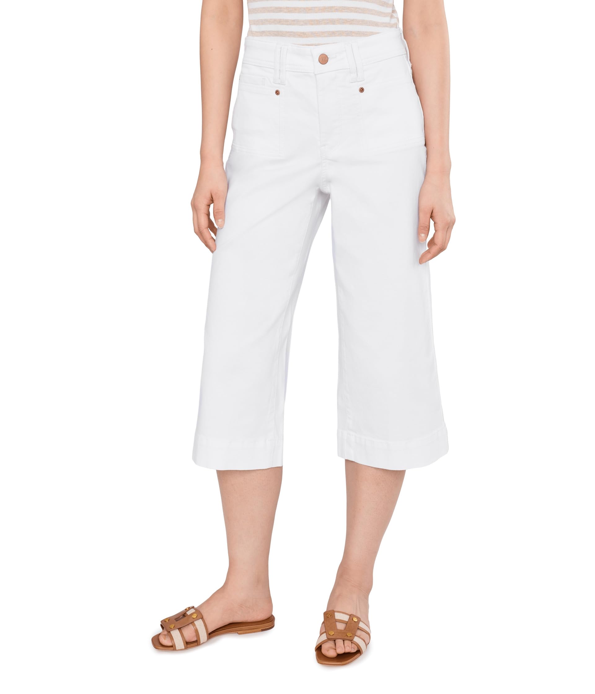 Джинсы Petite Brigitte Wide Leg Capri