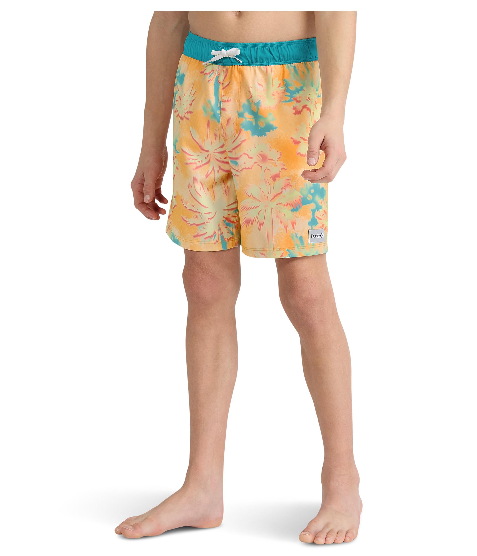Плавки для плавания Hurley Kids Pop Color Palm Pull-On (Детский)