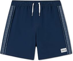 Panel Seersucker Pull-On Swim Trunks (Детский)