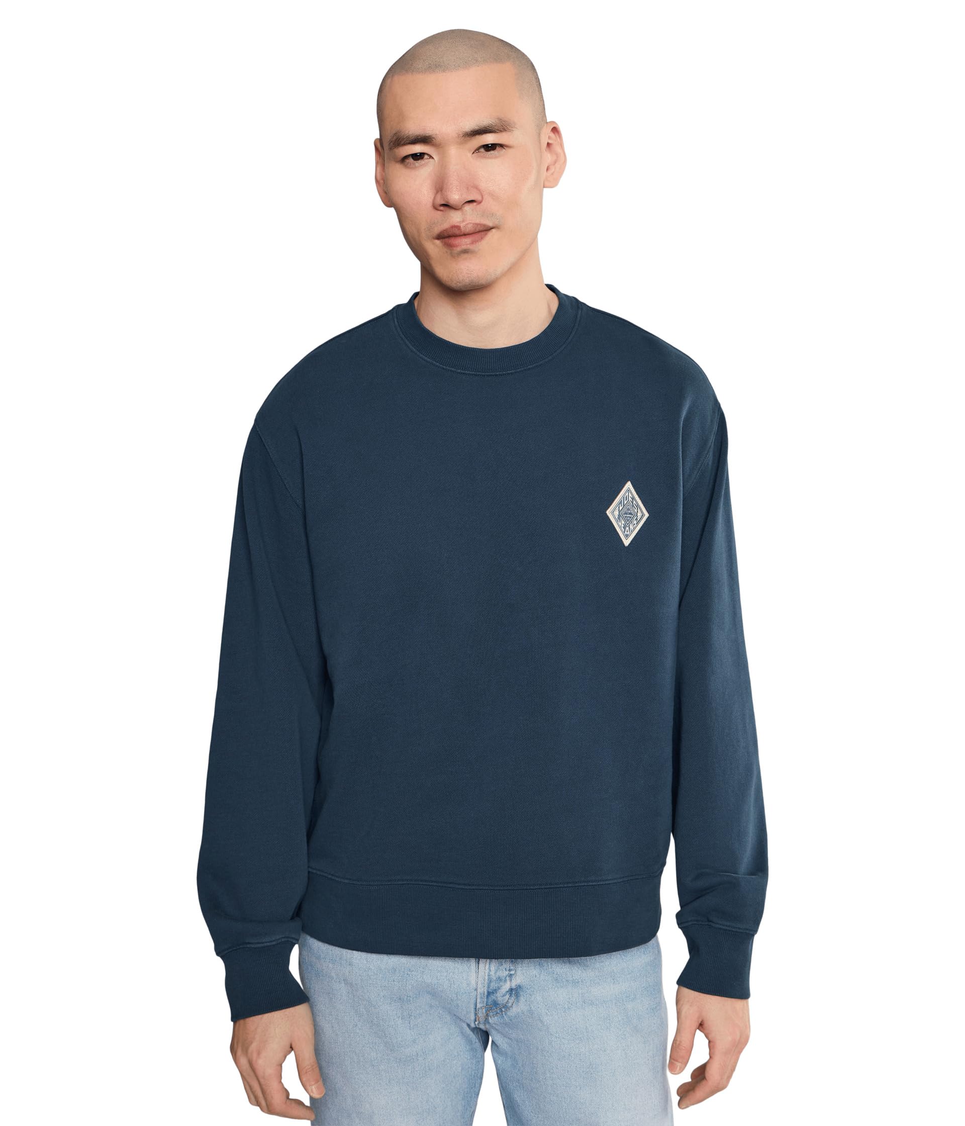 Embroidery Chest Patch Sweatshirt