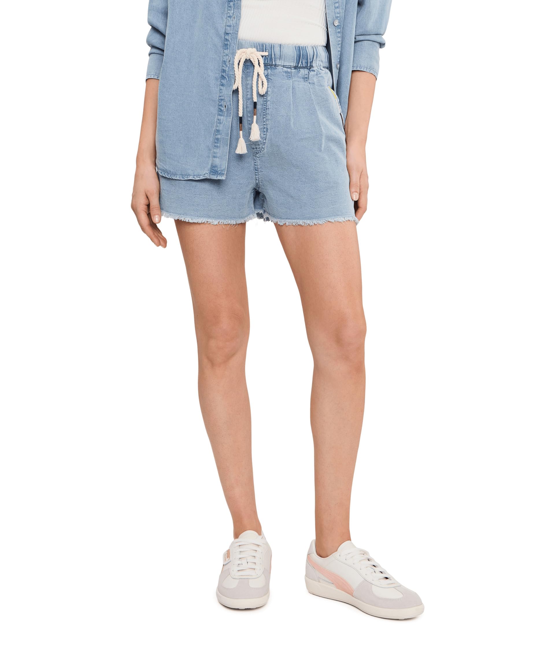 Meadow Chambray Shorts