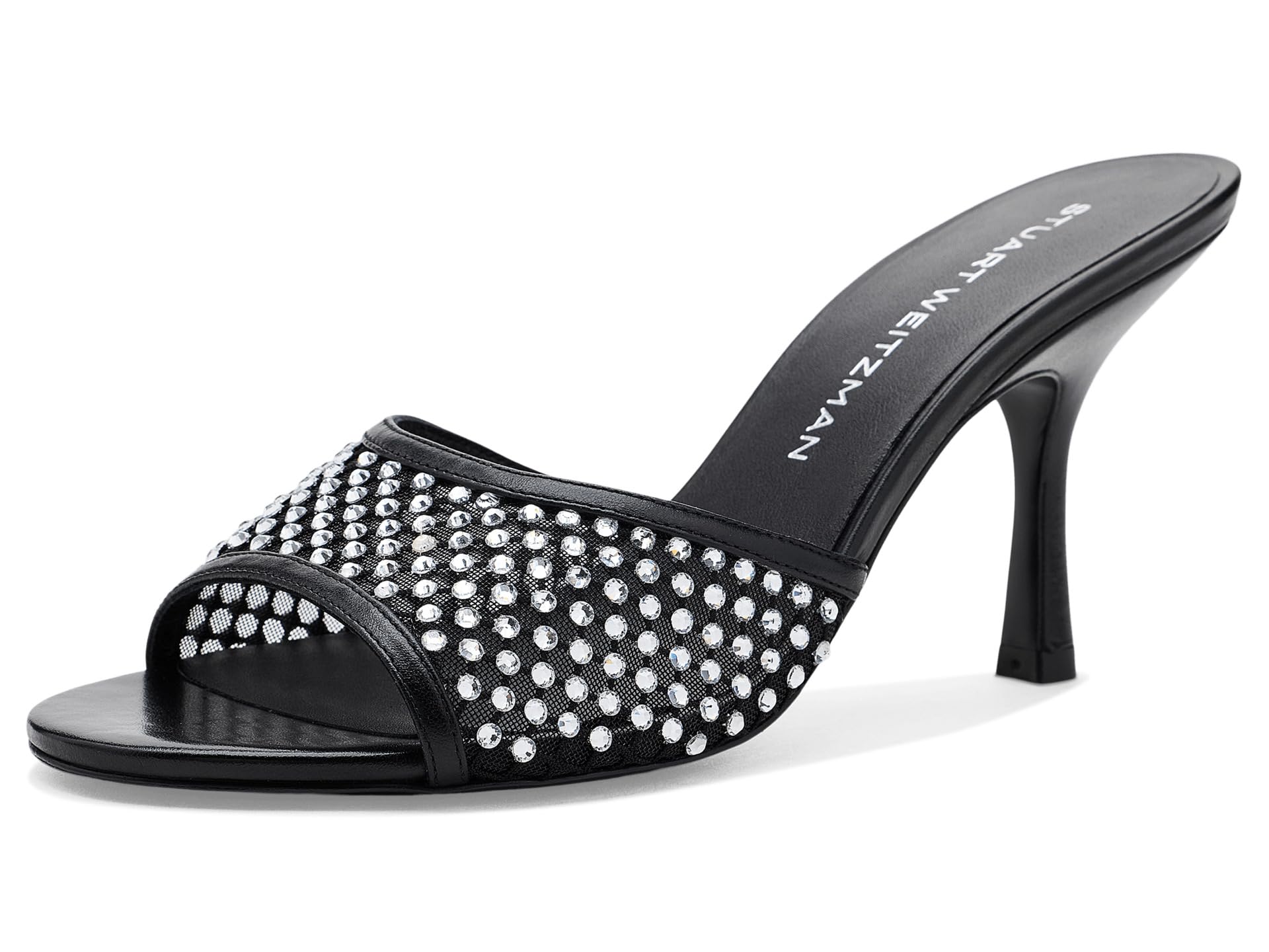 Шлепанцы Bareitall Shine от Stuart Weitzman