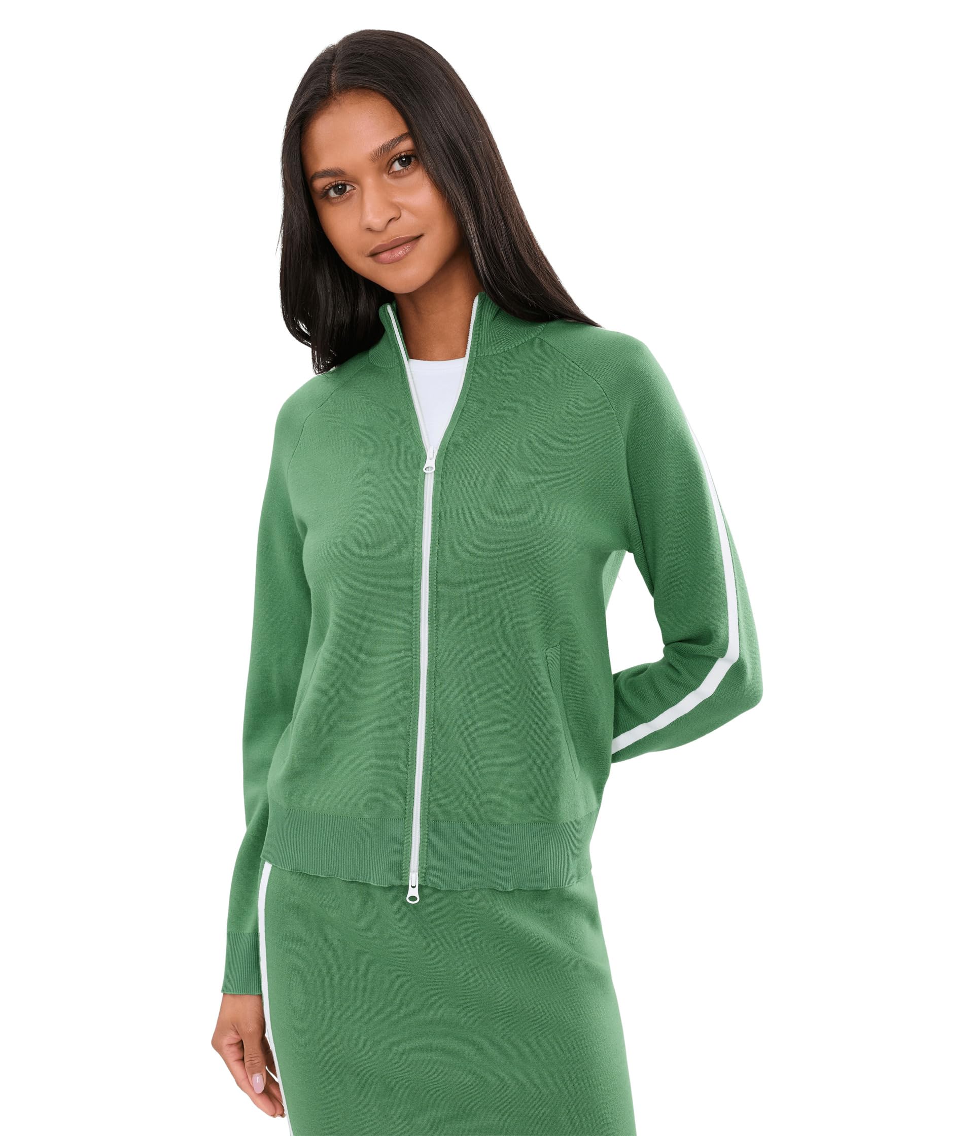 Places To Be Knit Track Jacket