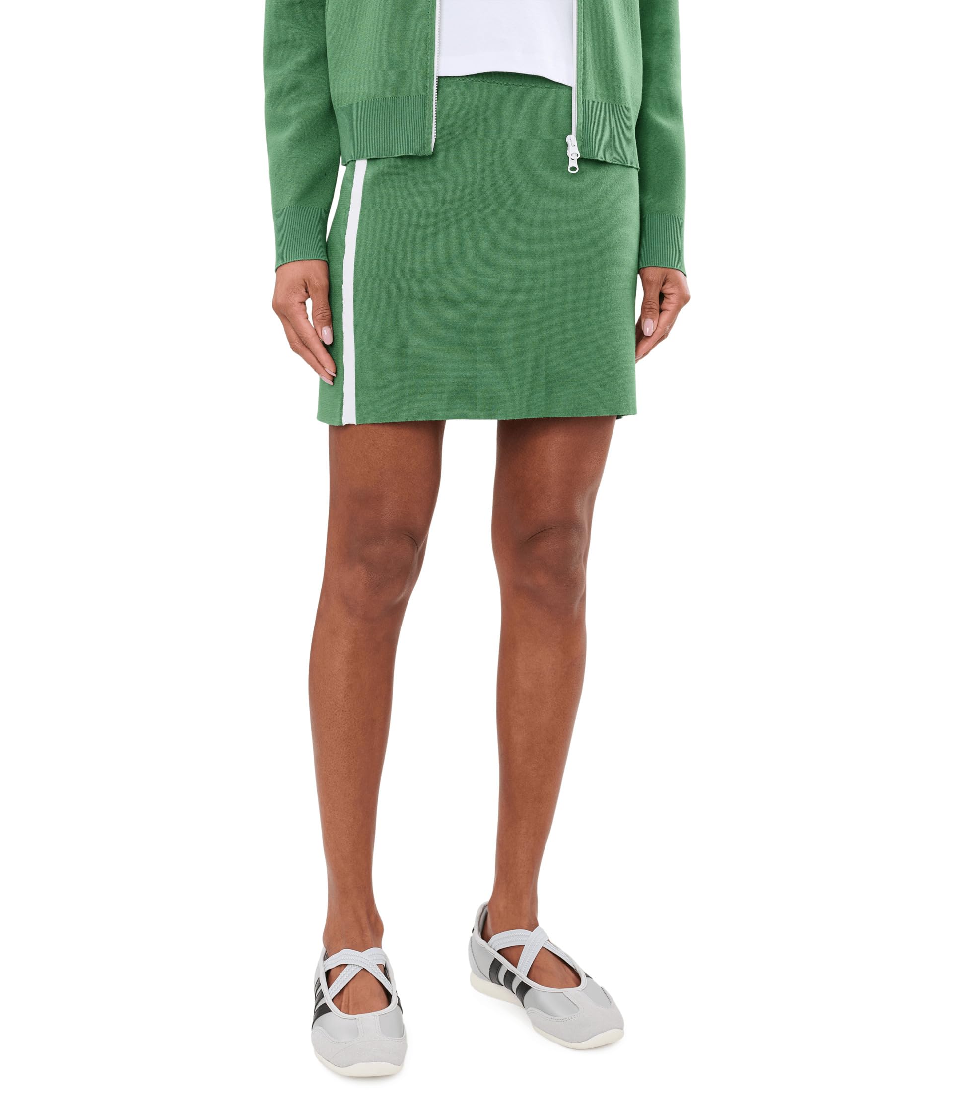 Places To Be Knit Track Skirt