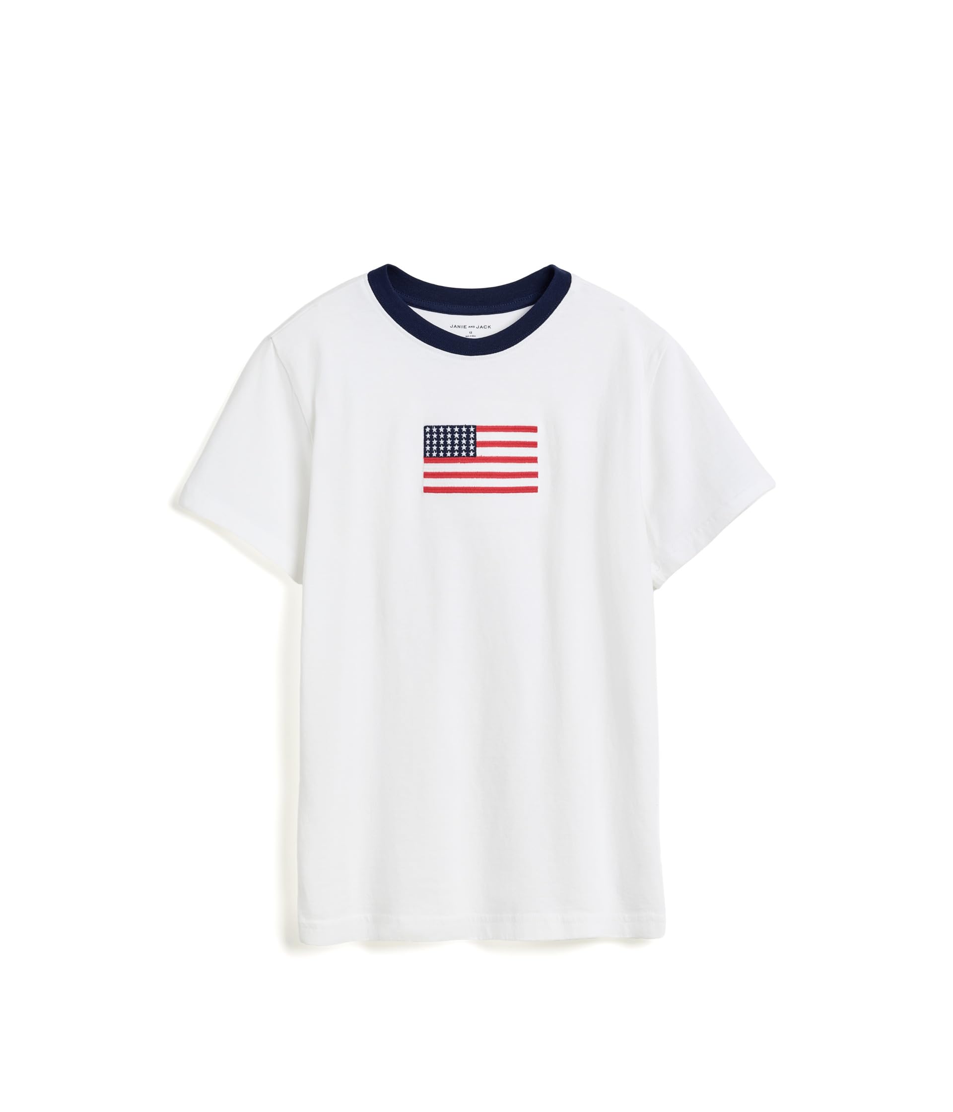 Janie and Jack Flag Graphic Tee (Детский)