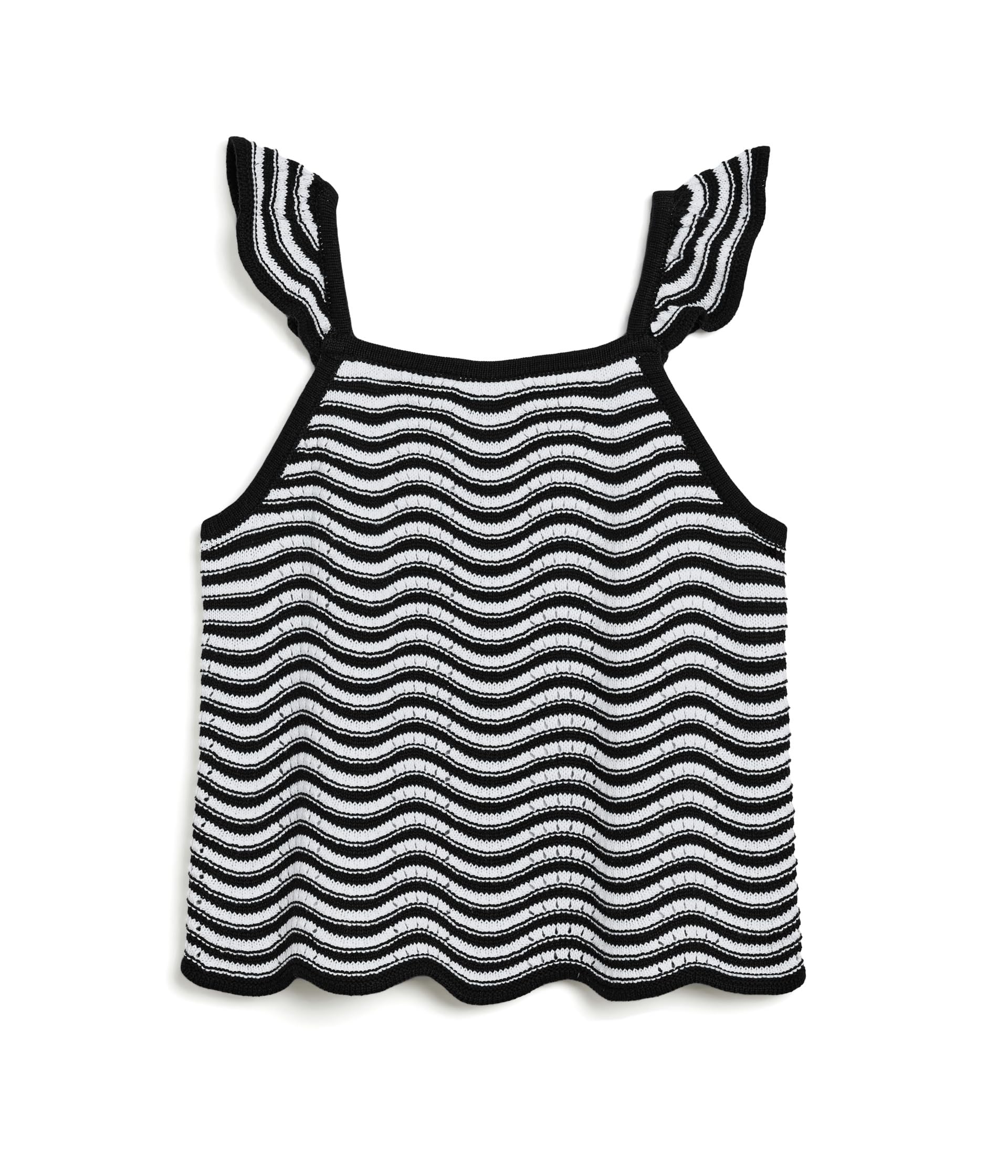 Джемпер Stripe Scallop