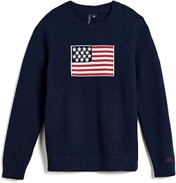 Intarsia Flag Sweater (Infant/Toddler/Little Kid/Big Kid)