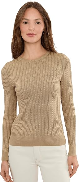 Lauren Ralph Lauren Petite мини-свитер с V-образным вырезом
