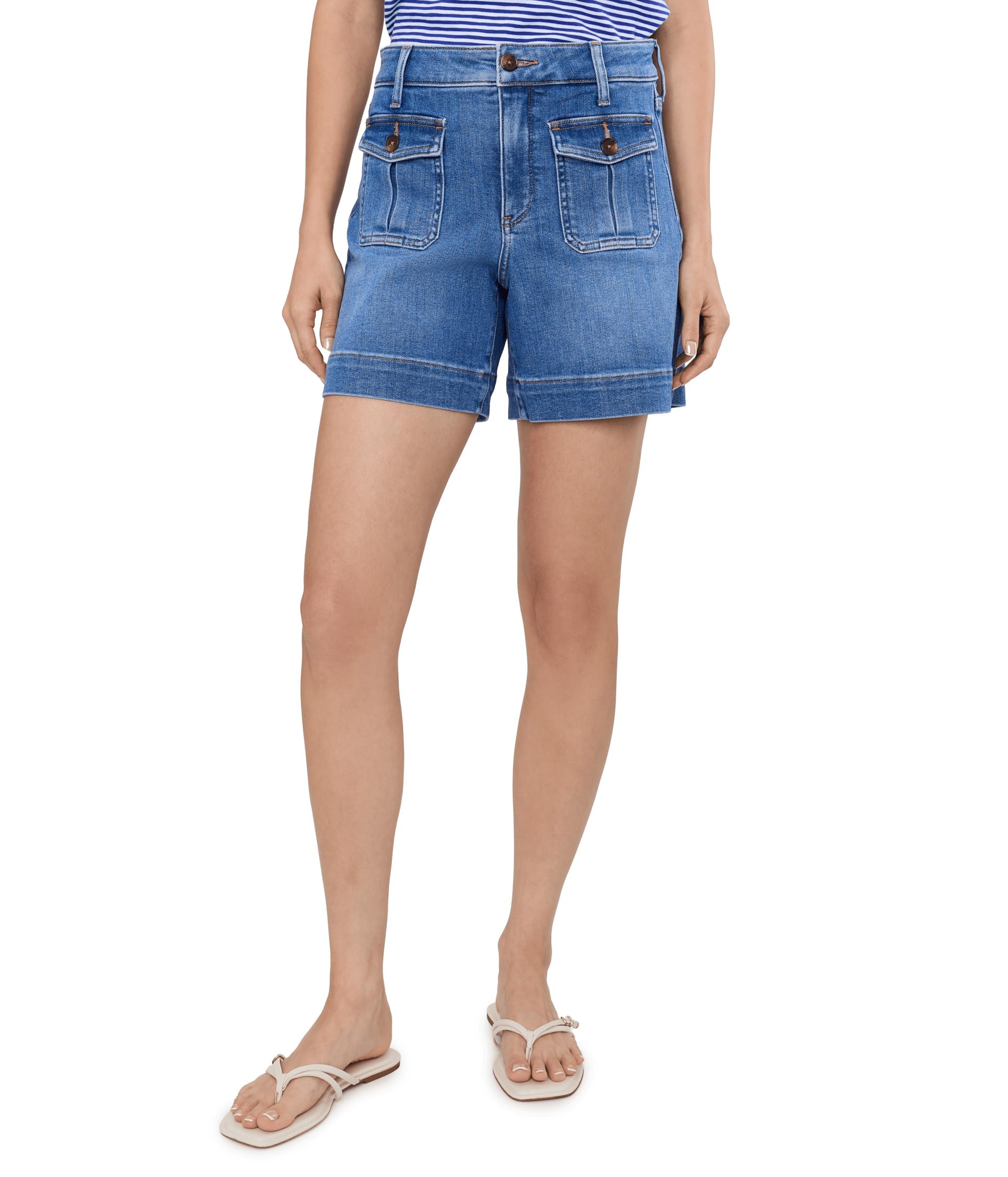 Шорты Berkyn Relaxed Flap Pocket Denim