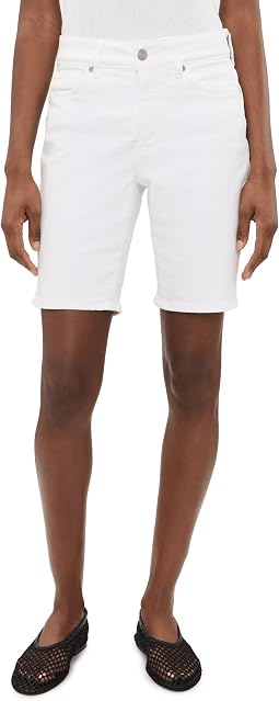 Ella Denim Side Slit Shorts