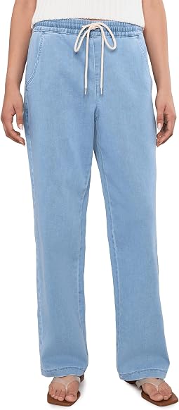 Брюки из денима Relaxed Drawstring Pull-On
