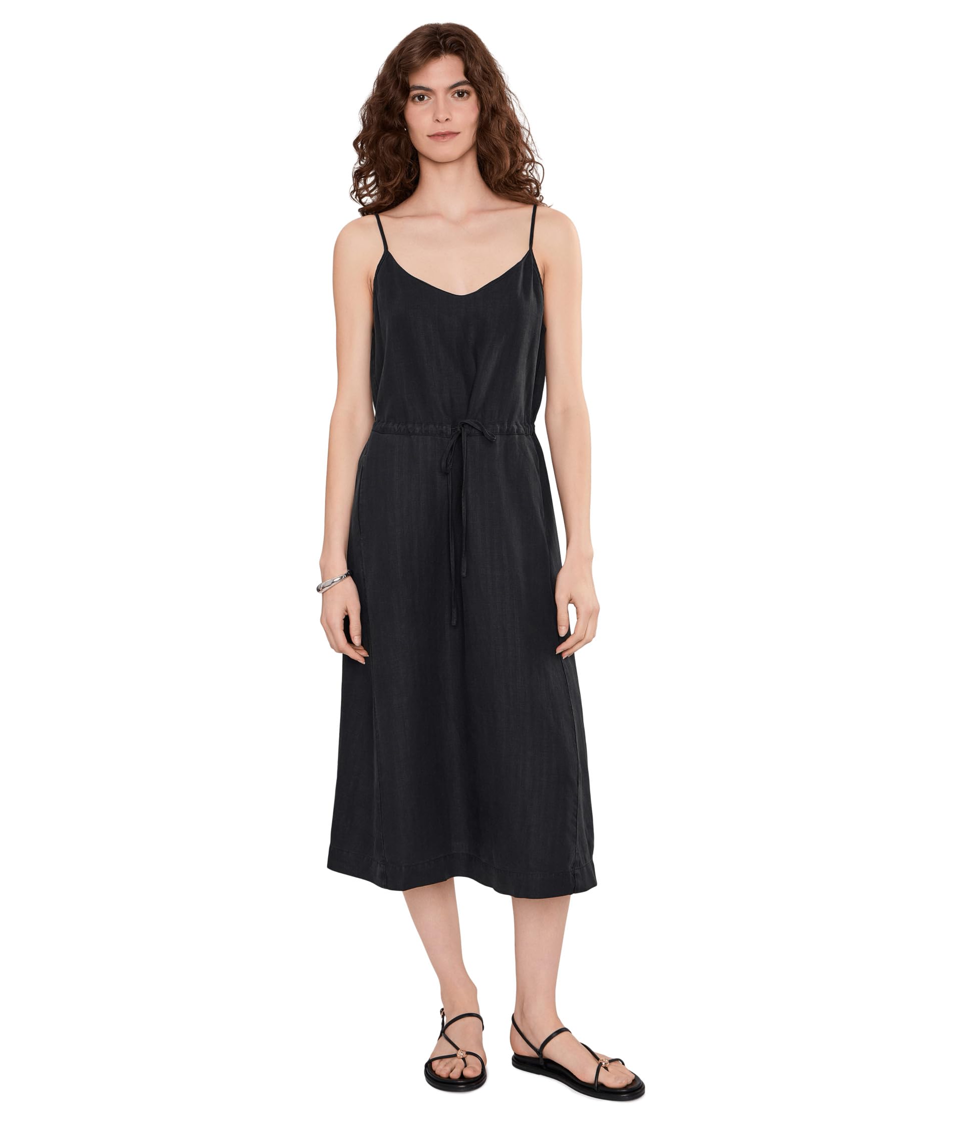 Женское платье миди Sabine V-Neck с завязками