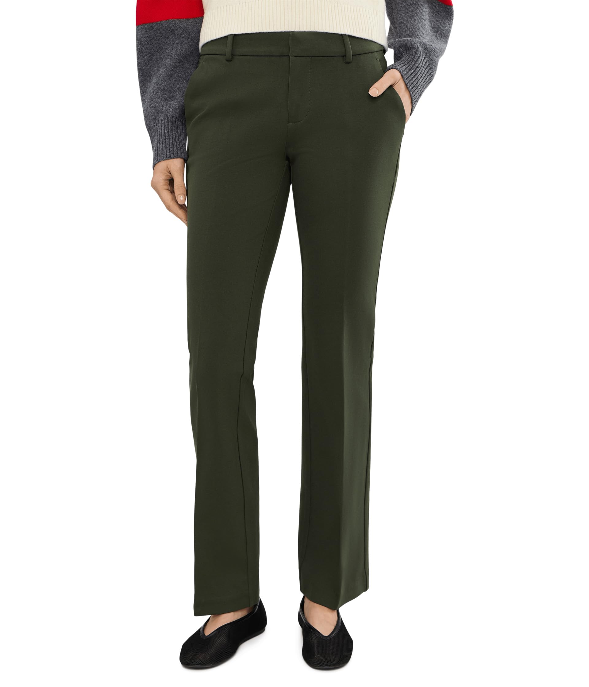 Kelsey Mid-rise Flare Trouser 31" Inseam