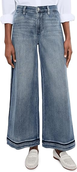 Джинсы Petite Mid-rise Super Stride Wide Leg