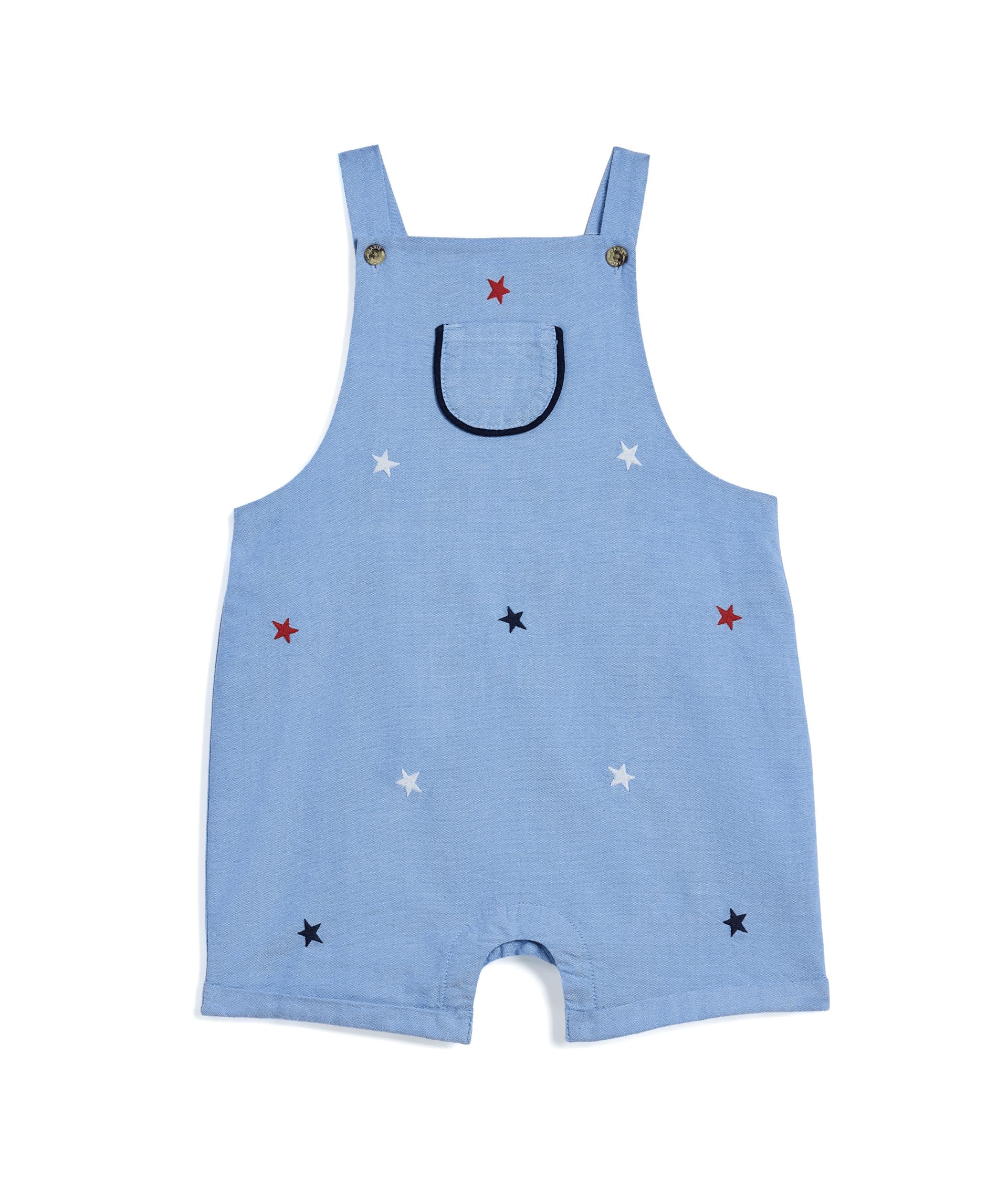 Flag Embroidered Overall (Infant)