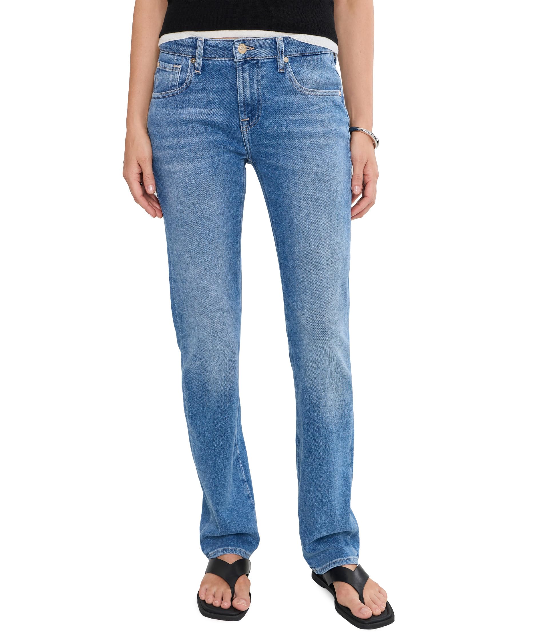 Джинсы The Slim Женские 7 For All Mankind