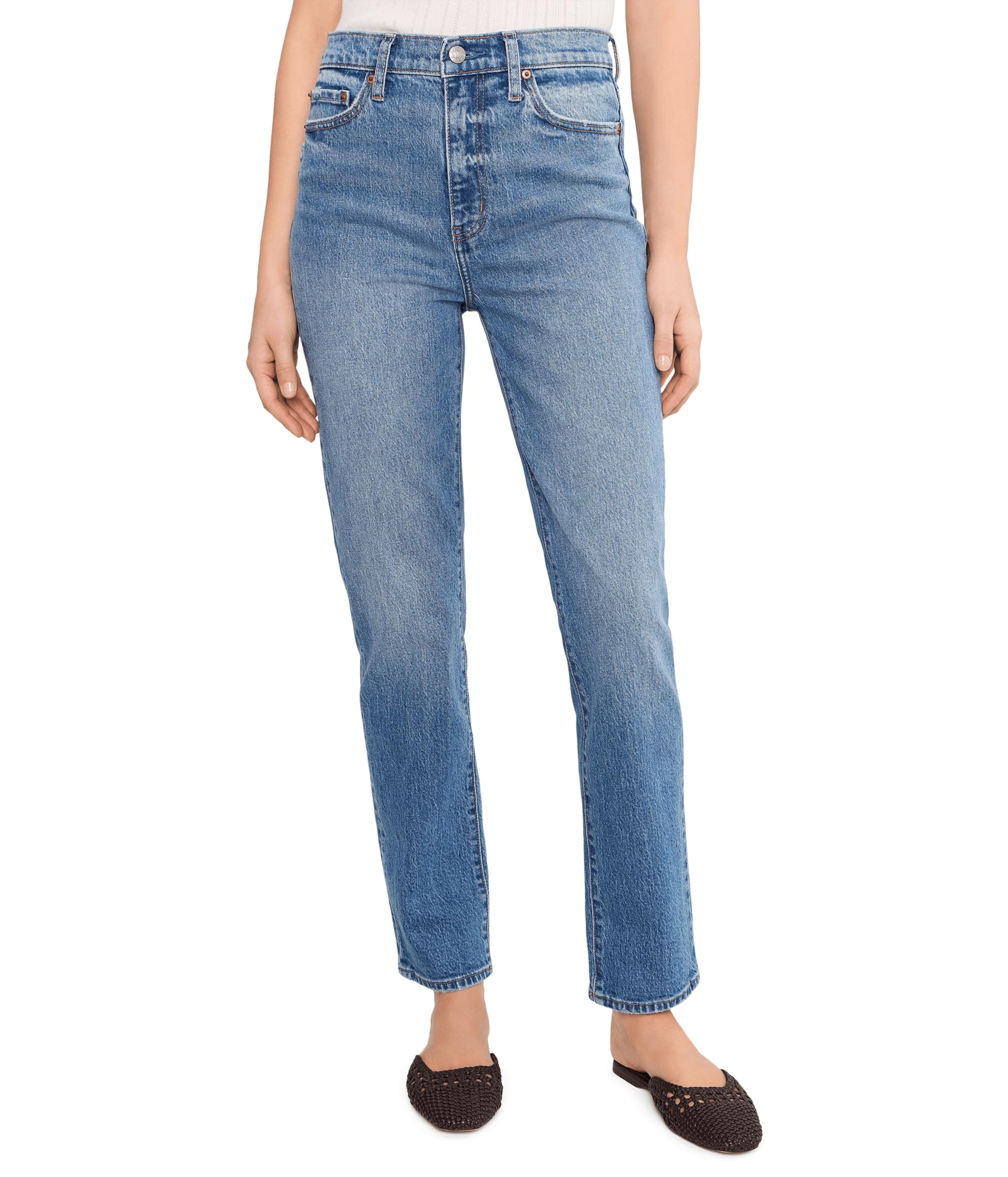 Джинсы Smarty Pants High-Rise Slim Straight in Alter Ego