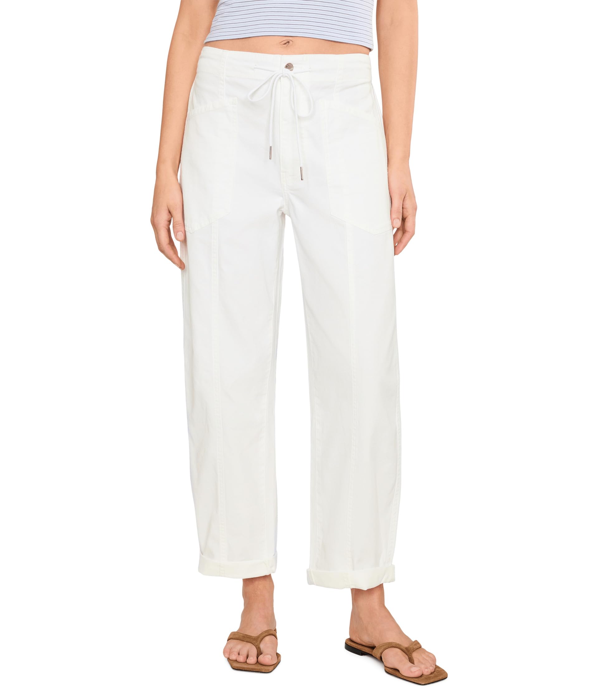 Брюки Villa Pants Drawstring Barrel In Lamb