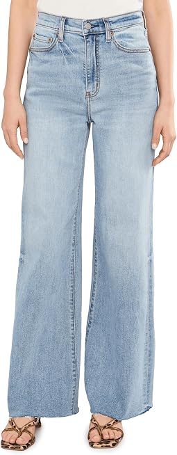 Far Out High-rise Wide Leg In Fools Gold