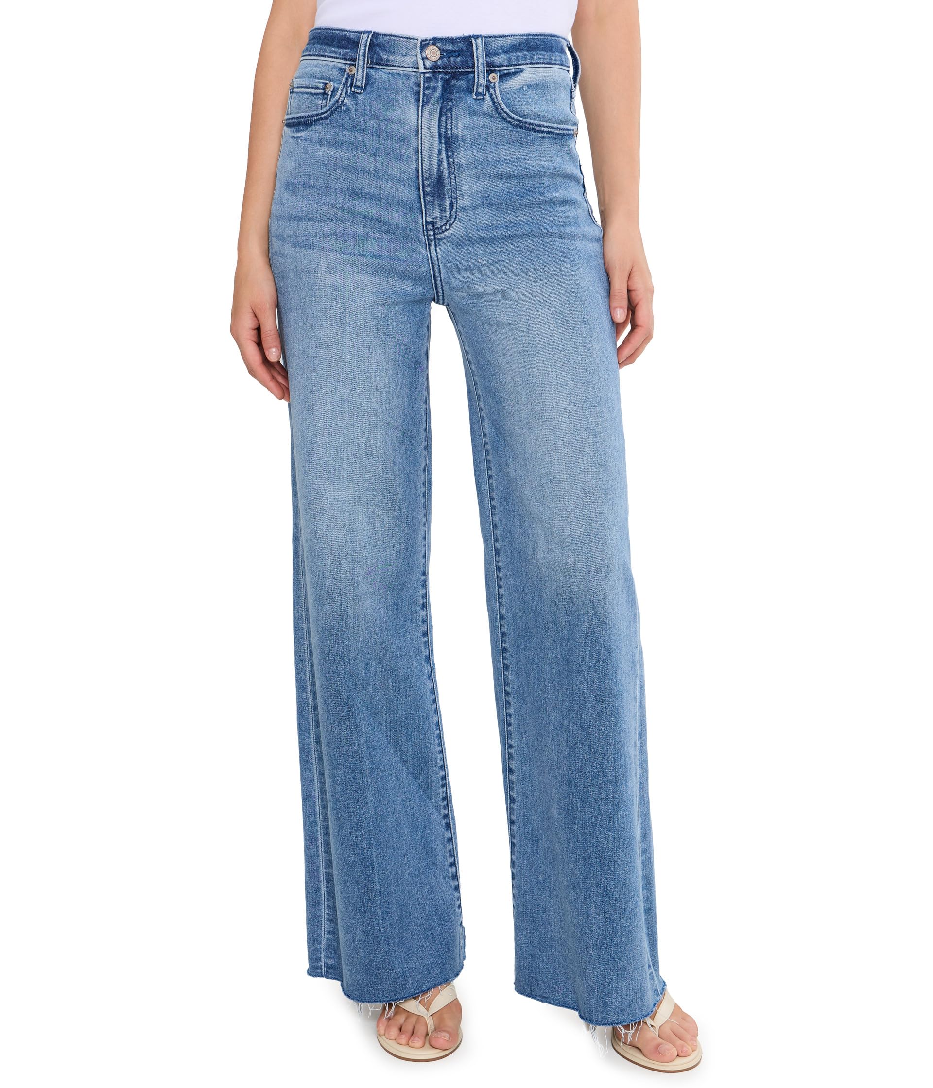 Far Out High-rise Wide Leg In Right On