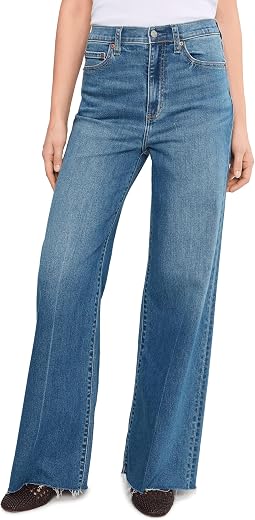 Far Out High-rise Wide Leg In New Indigo