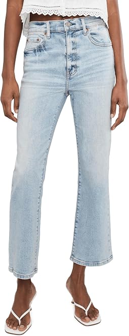 Джинсы Shy Girl High-rise Crop Flare In Miracle