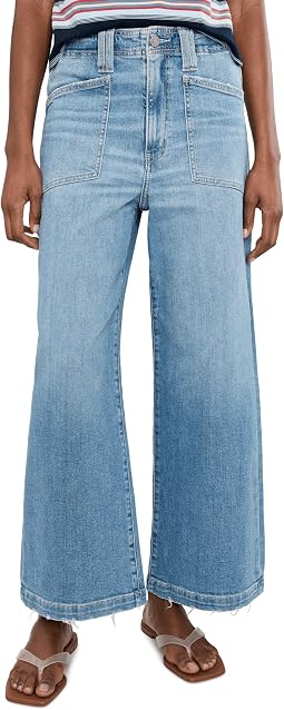 Valley Girl High-rise Patch Pocket Ankle In Fave