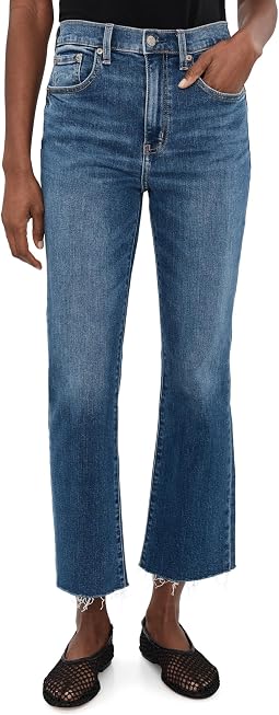 Shy Girl High-rise Crop Flare In Influencer
