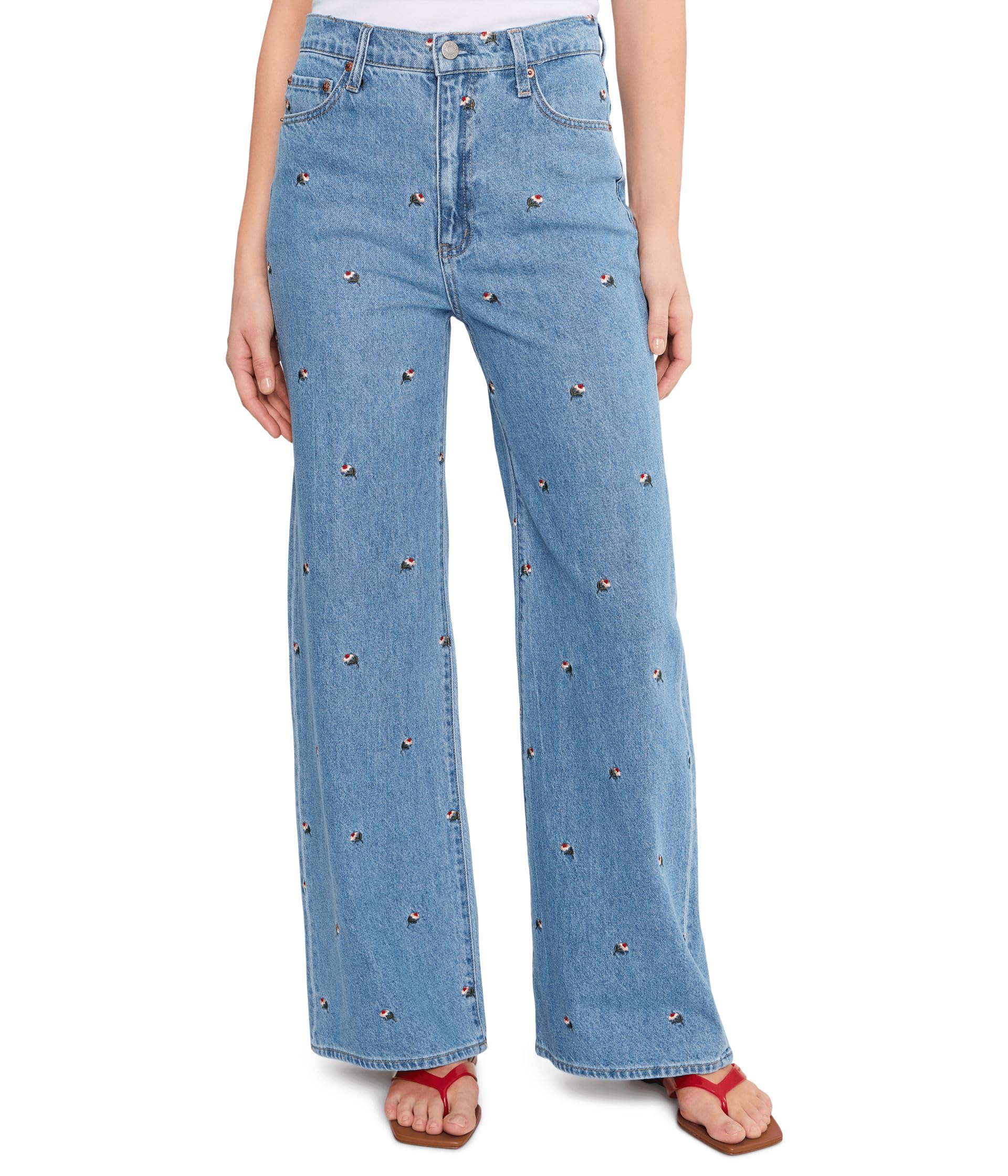 Брюки Far Out High-rise Wide Leg In Fated