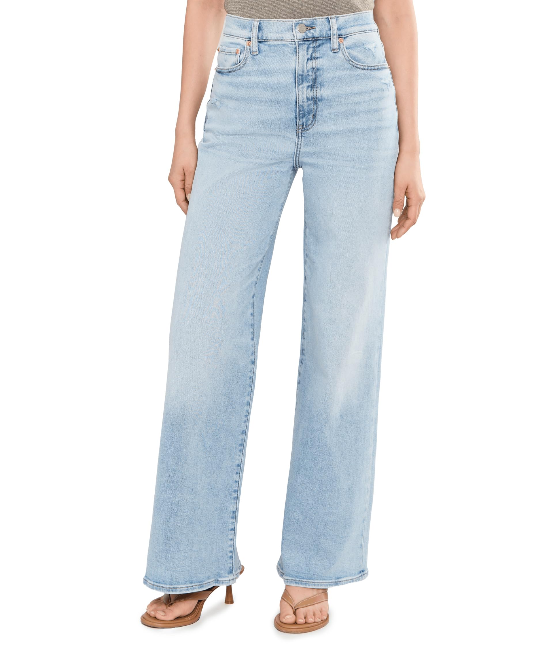 Farout High-rise Wide Leg In Blooming Vintage