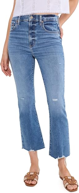 Джинсы Shy Girl High-rise Crop Flare, цвет Wide Awake Vintage
