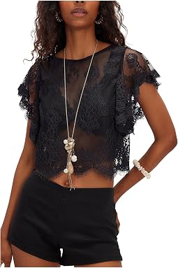 Lunar Ash Lace Top