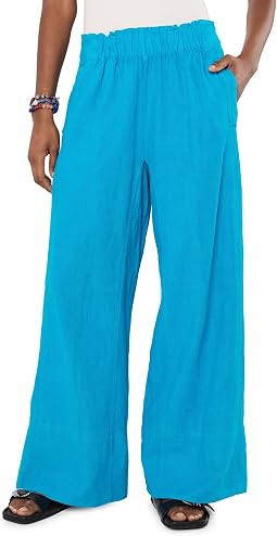 Day's End Linen Pull-On Pants