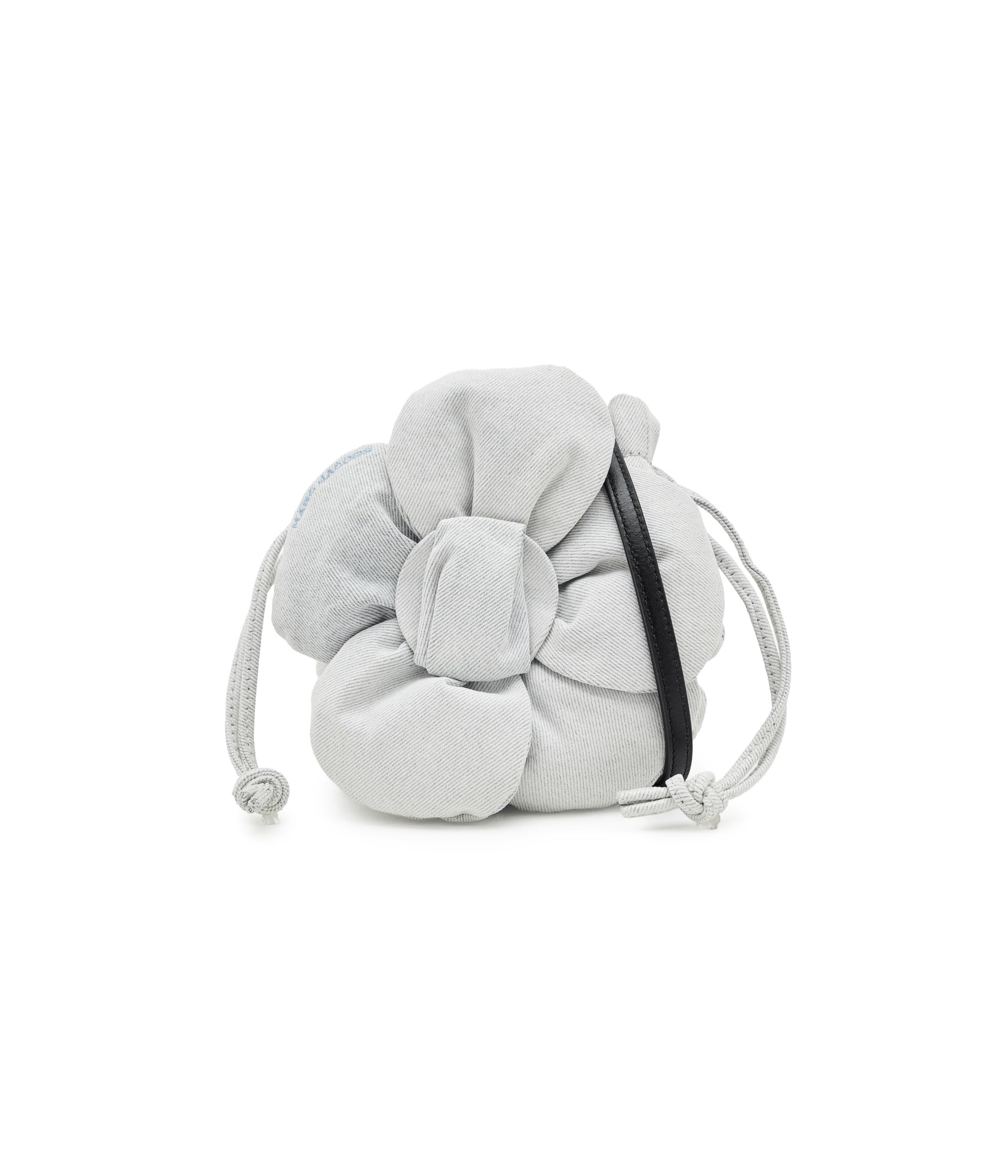 Женская мини-сумка The Daisy Denim Drawstring с шнурком