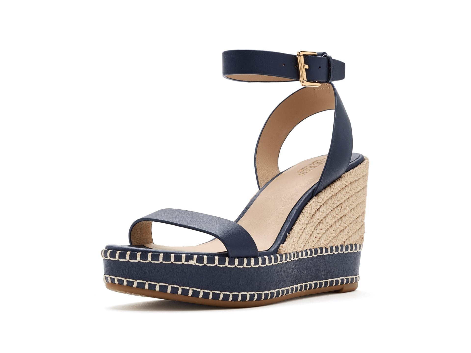 Hilarie Nappa Leather Espadrille