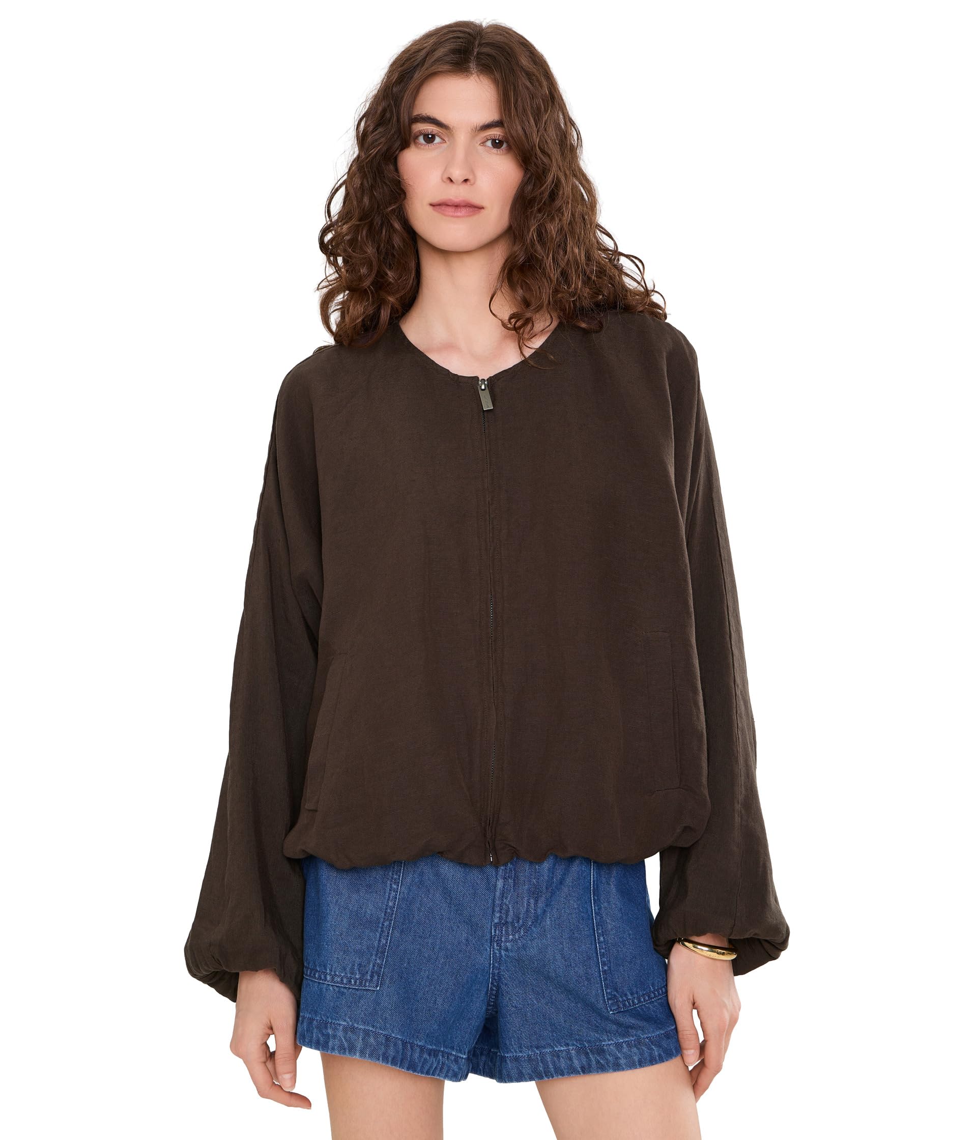 Linen Bubble Jacket