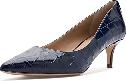 Туфли Lauren Ralph Lauren Adrienne Crocodile-Embossed Leather Pumps