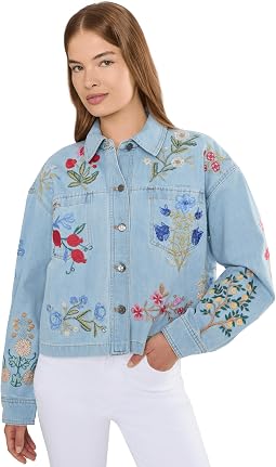 Женская джинсовая куртка Beatrix Cropped
