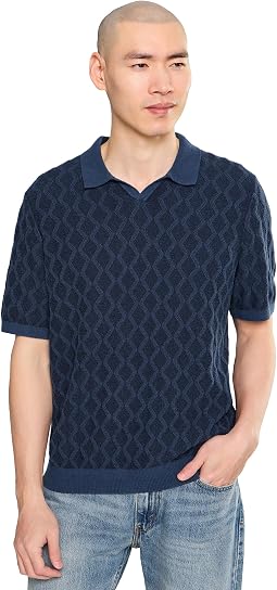 Ocean Waters Short Sleeve Polo