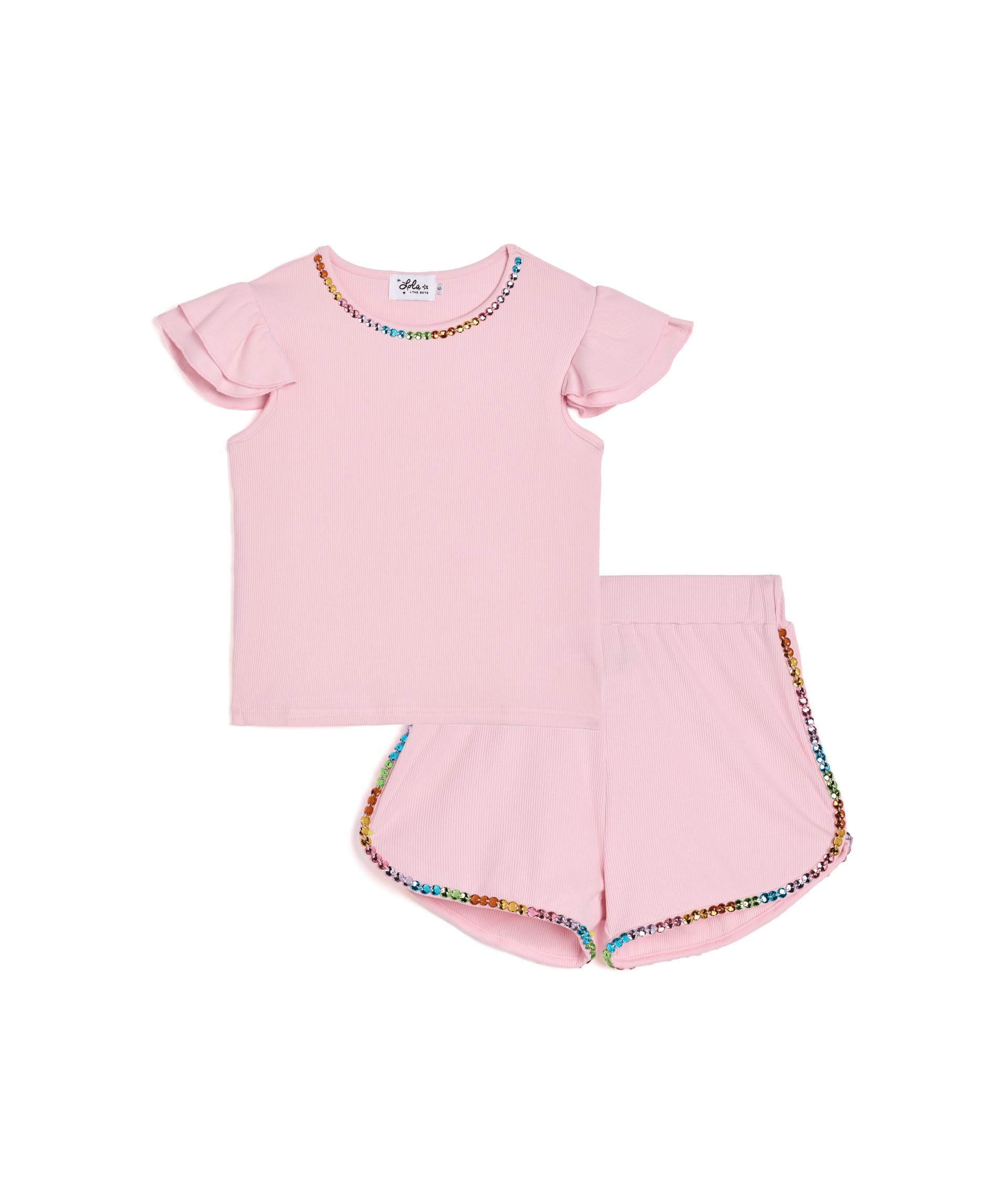 Candy Gem Комплект с оборками (Toddler/Little Kid/Big Kid)
