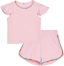 Candy Gem Комплект с оборками (Toddler/Little Kid/Big Kid)