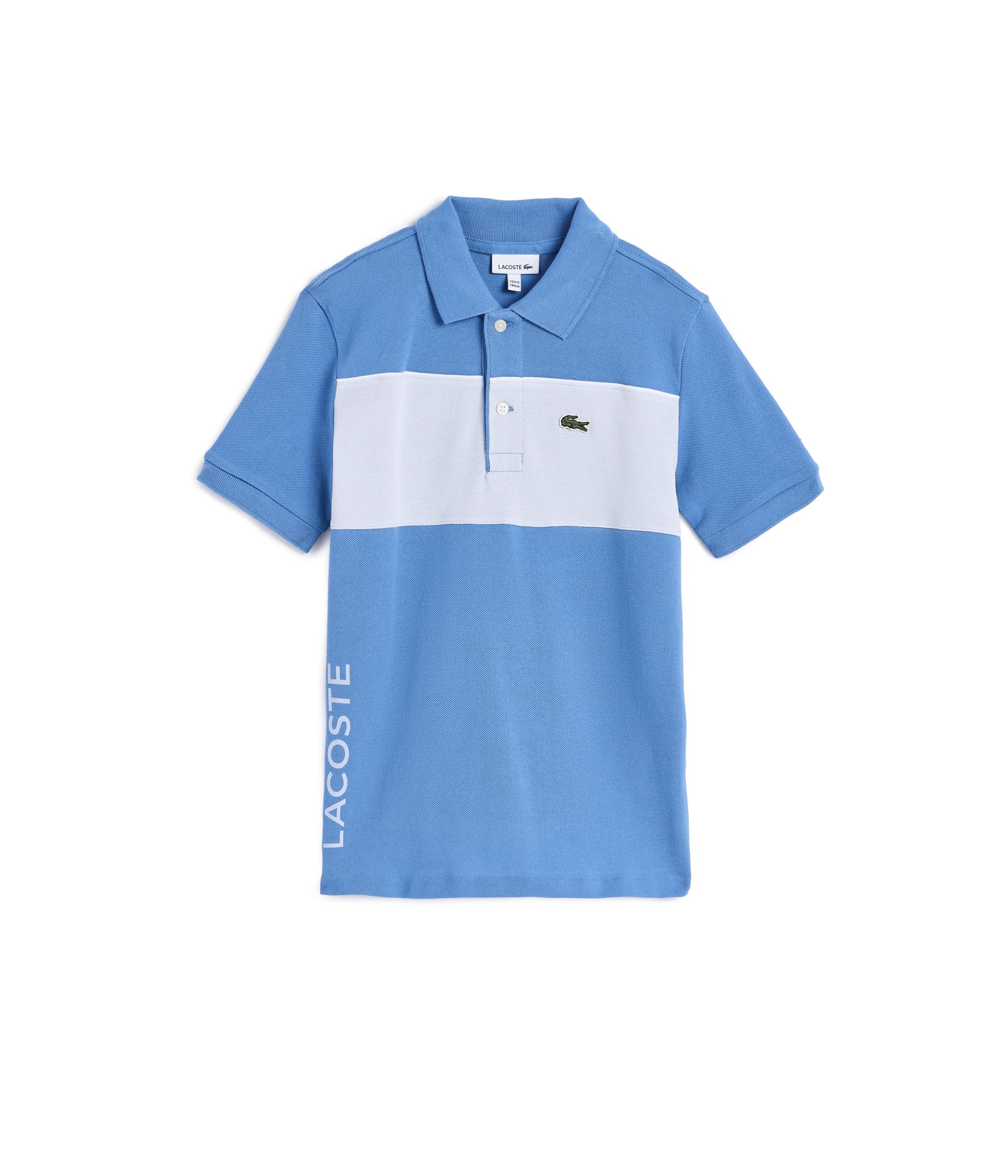 Color-Blocked Pique Polo (Big Kid)