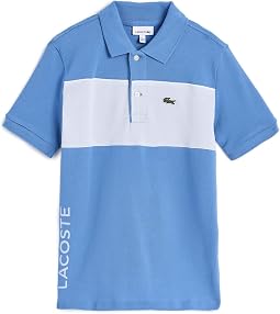 Color-Blocked Pique Polo (Big Kid)