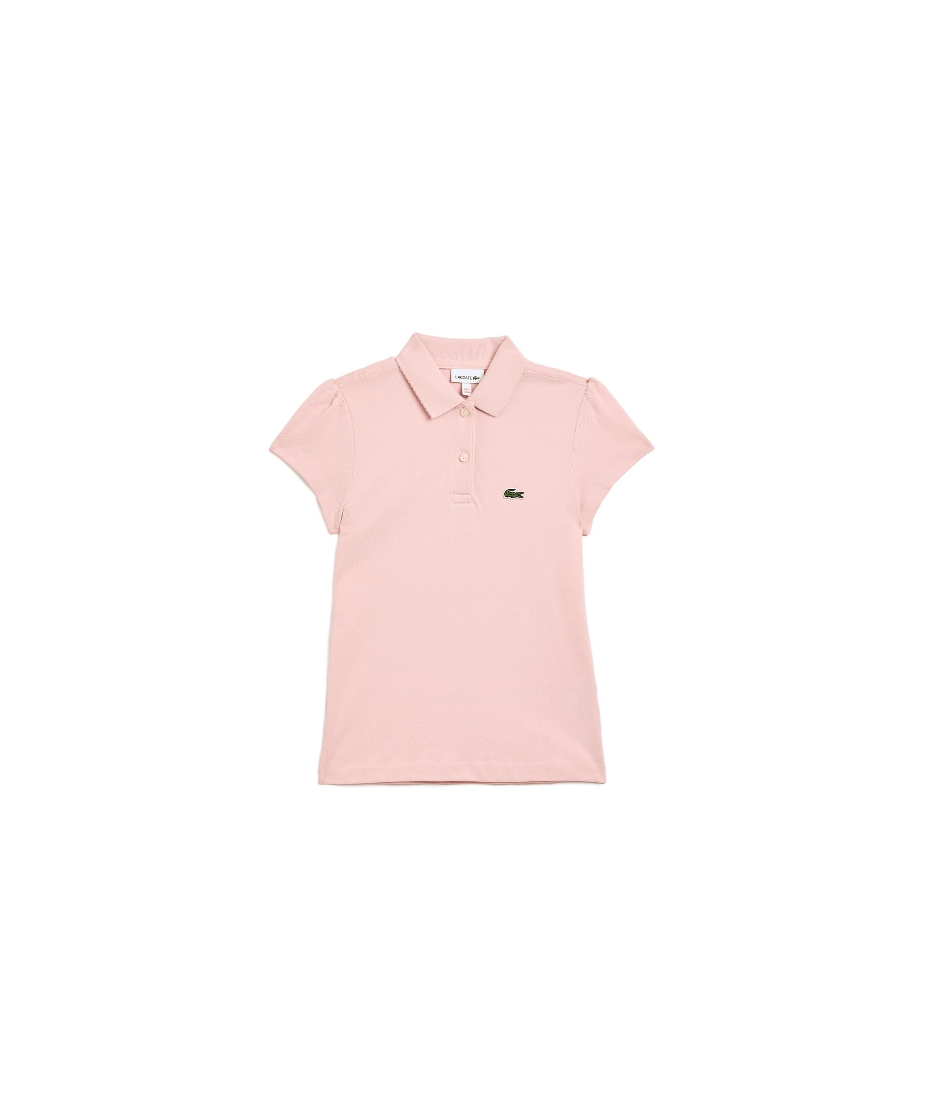 Scallop Collar Polo (Big Kid)