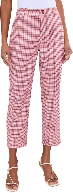 Брюки Kelsey Mid-Rise Crop с разрезом