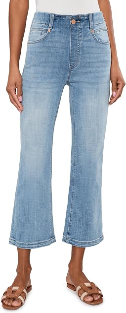 Gia Glider Crop Flare Jeans Женские джинсы с разрезом Tulip Back Slit