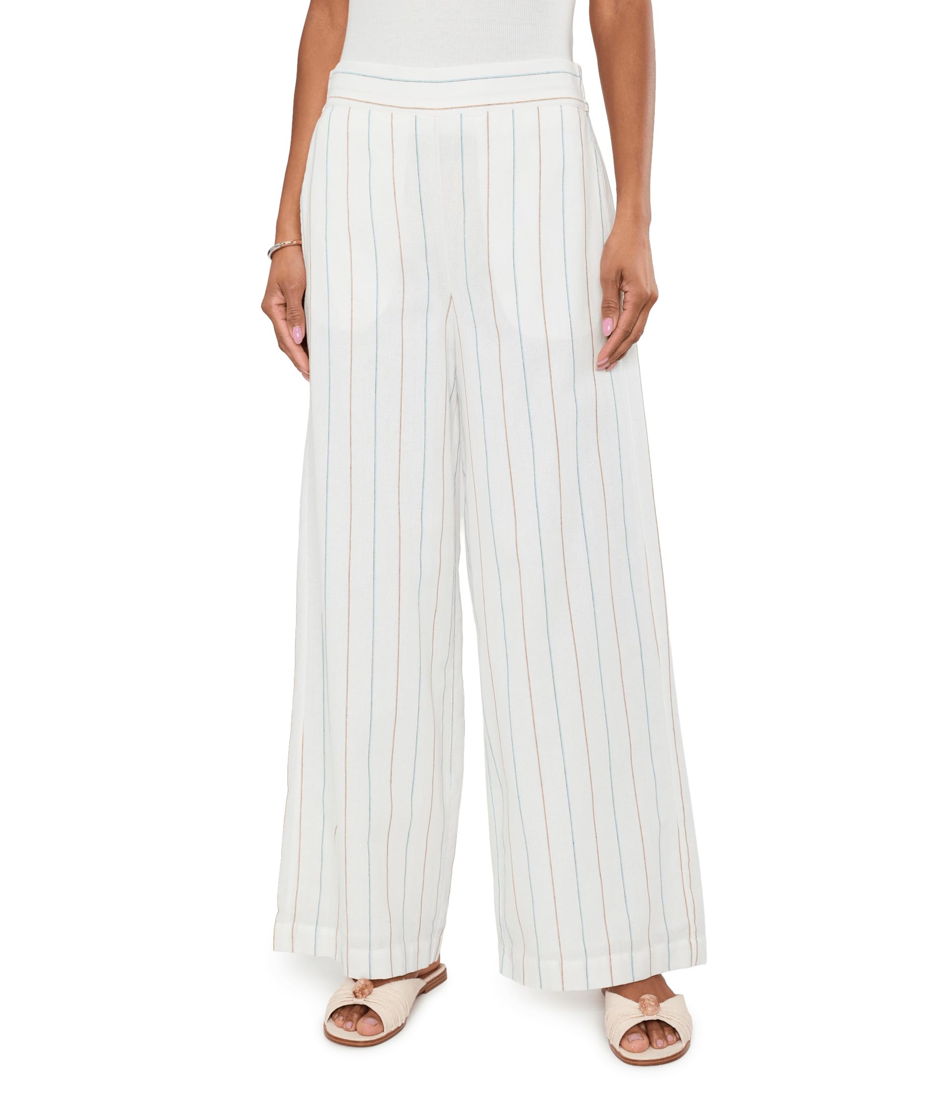 Женские брюки Mid-Rise Pull-On Wide Leg Woven 30in Inseam